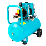 compresor detoolz 50l fara ulei, 1680 w, debit 214l/min, 8 bar, 2 prize de aer