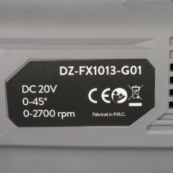 fierastrau pendular detoolz, 20v, dimensiune maxima taiere 80mm