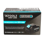 acumulator li-ion, detoolz, 20v, 4ah