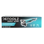 polizor unghiular detoolz, 1200w, 125mm diametru disc, cu variator de turatie