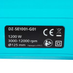 polizor unghiular detoolz, 1200w, 125mm diametru disc, cu variator de turatie