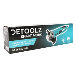 polizor unghiular detoolz, 2350w, diametru disc 230mm