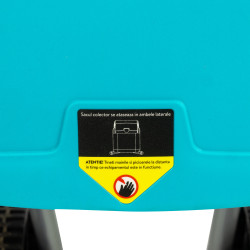 tocator de crengi si resturi vegetale, 2500w, 45mm diametru maxim de taiere, cu sac colector 45l