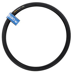 anvelopa bicicleta 28x1-5/8x1-1/2", etrto 40-622, model rush, negru, profil street