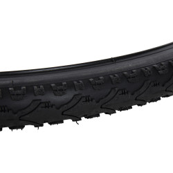 anvelopa bicicleta 28x1-5/8x1-1/2", etrto 40-622, model rush, negru, profil street