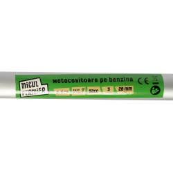motocositoare micul fermier 2.5cp, 52cc, motor benzina 2t, pornire rapida, 3 accesorii, tija 28mm