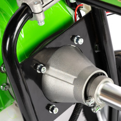 motocositoare pe benzina cu roti micul fermier, 2t, pornire rapida, 3 accesorii
