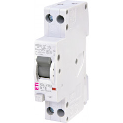 diferential rcbo kzs-1m-uni 1p+n a b16/0.1 002176044