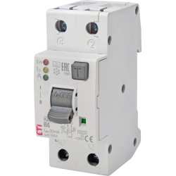 diferential rcbo kzs-2m2p edi a b6/0.03 002172401