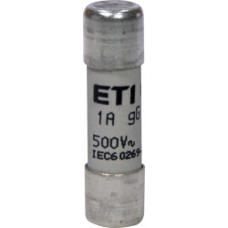 siguranta ch10x38 gg 1a/500v 002651012