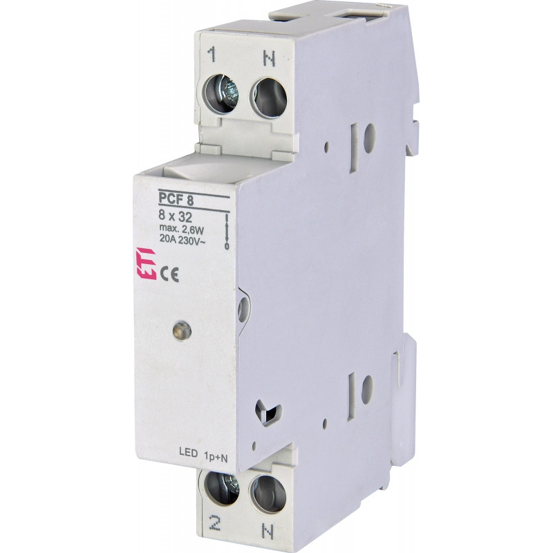 siguranta pcf 8 1p+n led 002530012