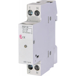siguranta pcf 10 1p+n led 002550012