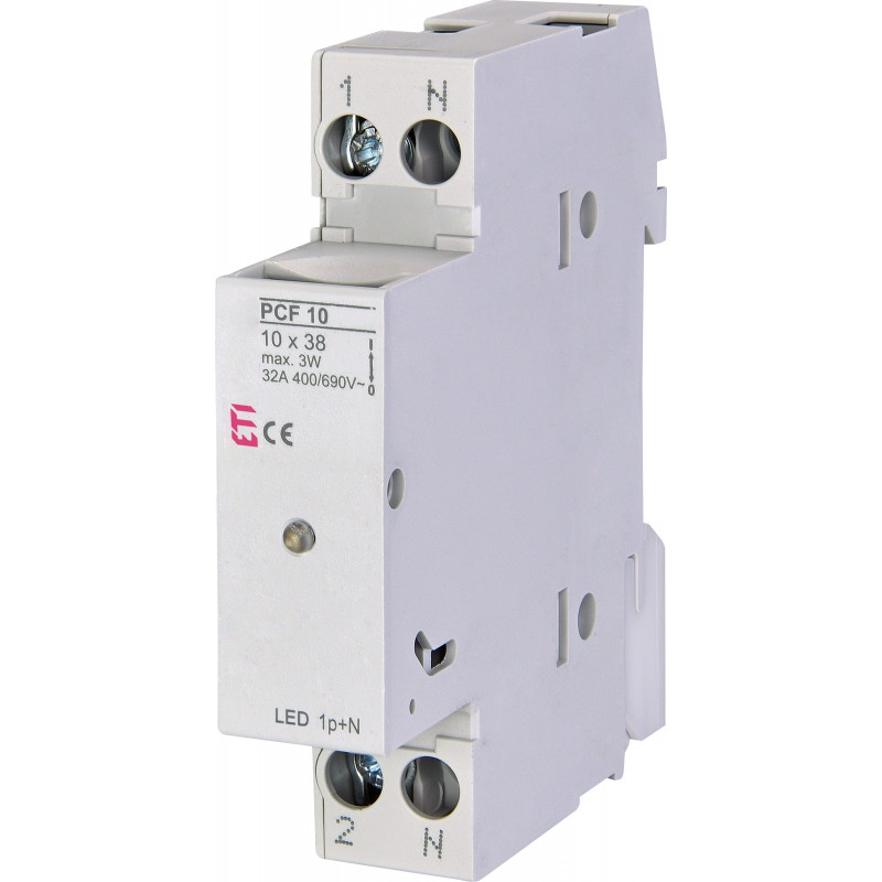 siguranta pcf 10 1p+n led 002550012