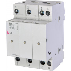 siguranta pcf 10 3p+n led 002550015