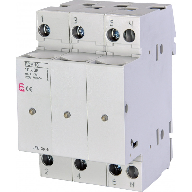 siguranta pcf 10 3p+n led 002550015