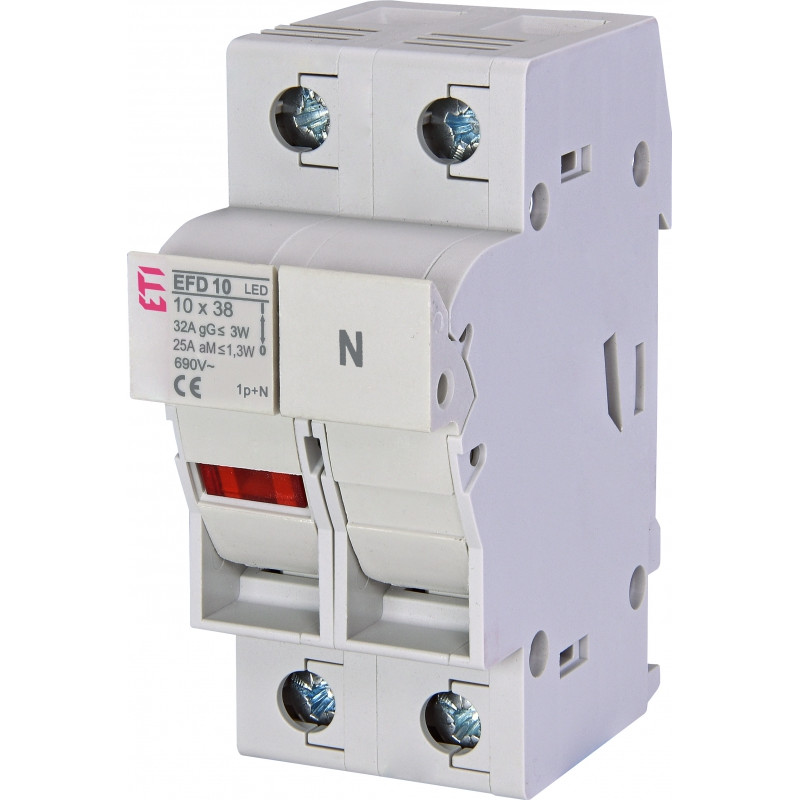 siguranta efd 10 1p+n led 002540012