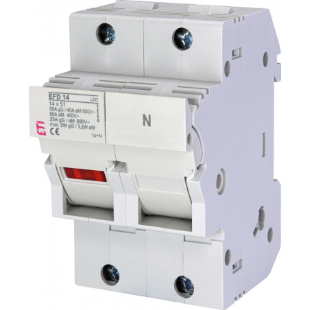 siguranta efd 14 1p+n led 002560012