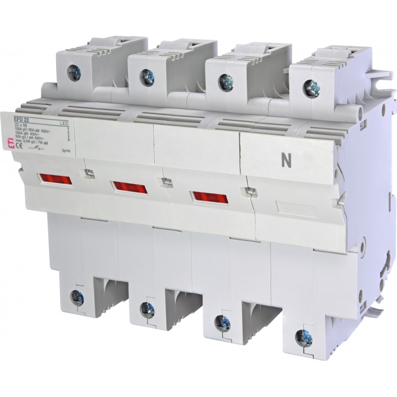 siguranta efd 22 3p+n led 002570015