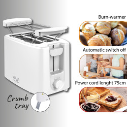 toaster 6 niveluri de rumenire 900w ad 3223 adler