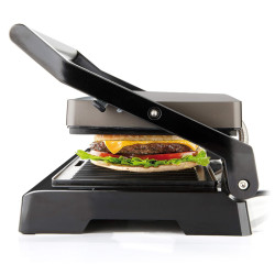 gratar electric 1000w inox teflon black&decker