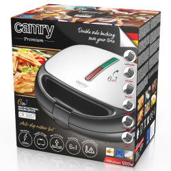 sandwich maker 6 in 1 1200w cr 3057 camry