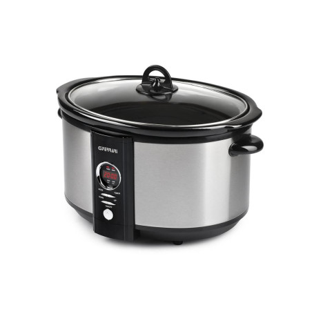 oala electrica slow cooker g3ferrari fuocolento, 6.5l, 320w, capac sticla