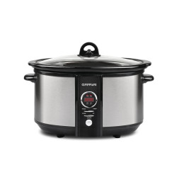 oala electrica slow cooker g3ferrari fuocolento, 6.5l, 320w, capac sticla