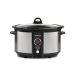 oala electrica slow cooker g3ferrari fuocolento, 6.5l, 320w, capac sticla oala electrica slow cooker g3ferrari fuocolento, 6.5l, 320w, capac sticla