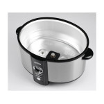 oala electrica slow cooker g3ferrari fuocolento, 6.5l, 320w, capac sticla oala electrica slow cooker g3ferrari fuocolento, 6.5l, 320w, capac sticla