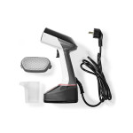 aparat de calcat vertical cu abur, 1400w, 320ml, otel inoxidabil, nedis