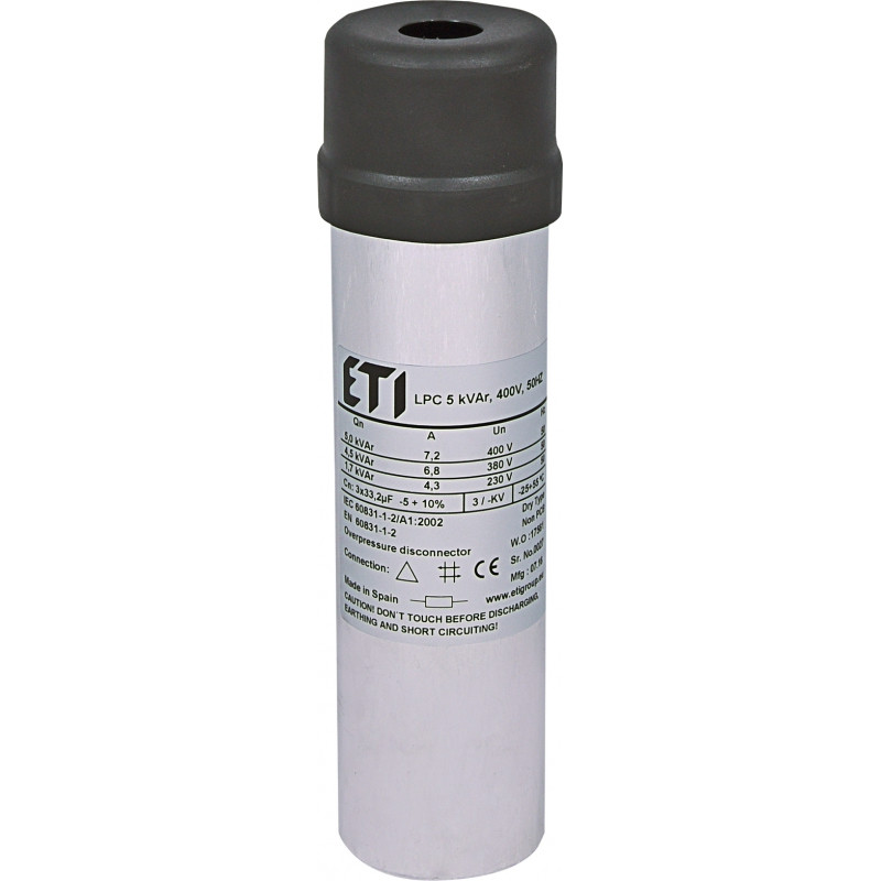 condensator lpc 5 kvar, 400v, 50hz 004656705 condensator lpc 5 kvar, 400v, 50hz 004656705