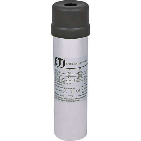 condensator lpc 5 kvar, 400v, 50hz 004656705