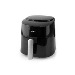 friteuza cu aer cald nedis, 4.2l, temporizator 240min, 6 programe presetate, negru