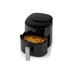 friteuza cu aer cald nedis, 4.2l, temporizator 240min, 6 programe presetate, negru