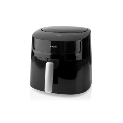friteuza cu aer cald nedis, 7.2l, temporizator 240min, 8 programe presetate, negru