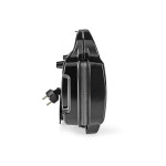 sandwich maker, grill, waffle, 900 w, placi antiaderente 28 x 15 cm, otel inoxidabil/plastic, nedis