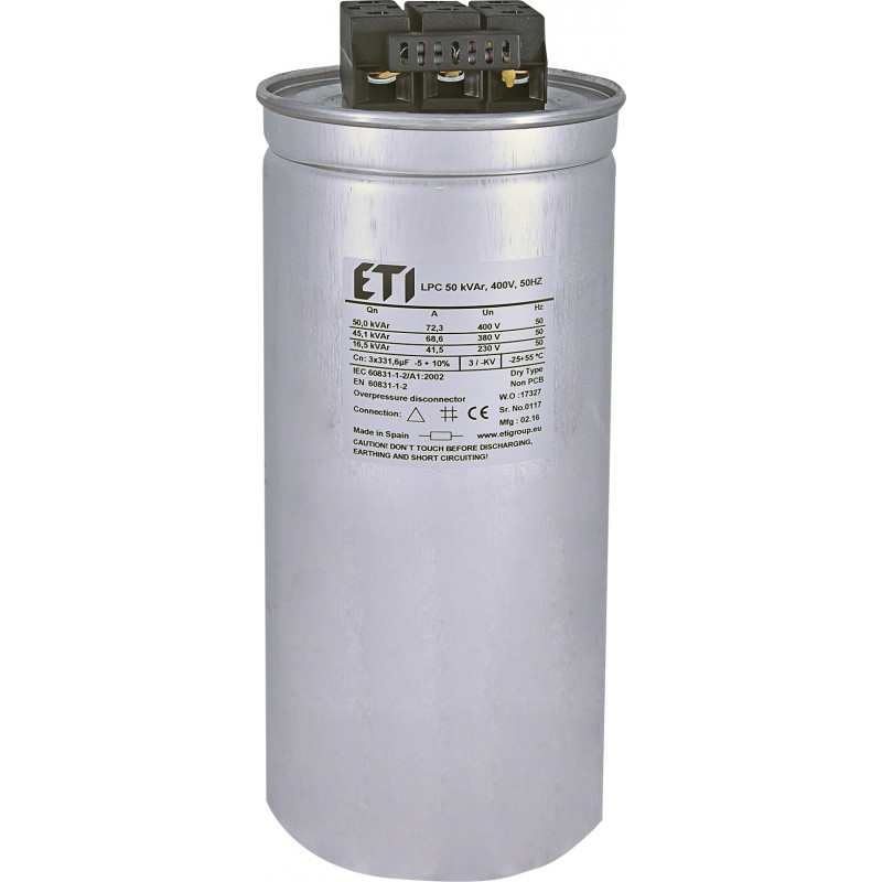 condensator lpc 50 kvar, 400v, 50hz 004656757