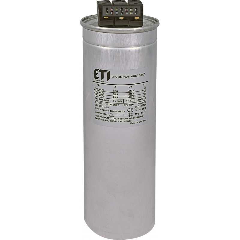 condensator lpc 10 kvar, 440v, 50hz 004656760