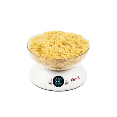cantar de bucatarie digital cu bol girmi ps04, 5kg, alb