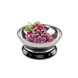 cantar de bucatarie digital cu bol girmi ps84, 5kg, inox