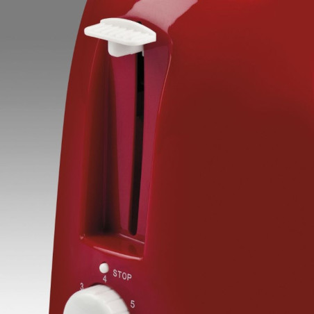 prajitor de paine girmi tp10, 750w, 7 niveluri de rumenire, rosu