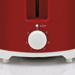 prajitor de paine girmi tp10, 750w, 7 niveluri de rumenire, rosu prajitor de paine girmi tp10, 750w, 7 niveluri de rumenire, rosu
