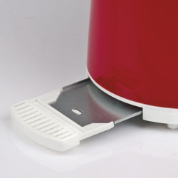 prajitor de paine girmi tp10, 750w, 7 niveluri de rumenire, rosu