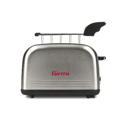 prajitor de paine toaster girmi tp57, 850w, 8 niveluri de rumenire, inox
