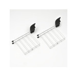 prajitor de paine toaster girmi tp57, 850w, 8 niveluri de rumenire, inox/rosu