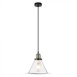corp suspendat pentru iluminat max 60w ip20 sticla