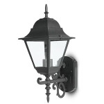 corp iluminat montaj perete e27 ip44 - negru mat corp iluminat montaj perete e27 ip44 - negru mat