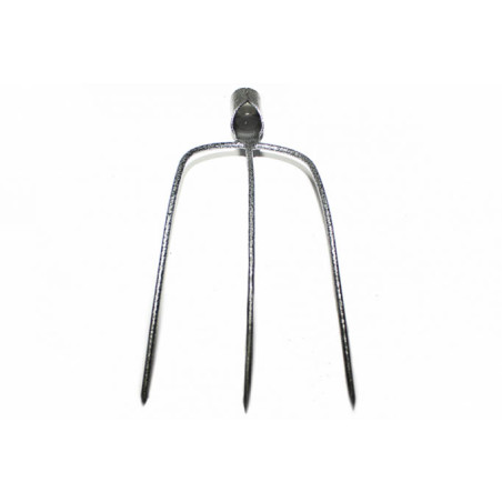 furca cu 3 coarne din metal