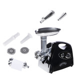 masina de tocat carne, 1400w, 90kg/h, neagra, cu 3 site masina de tocat carne, 1400w, 90kg/h, neagra, cu 3 site