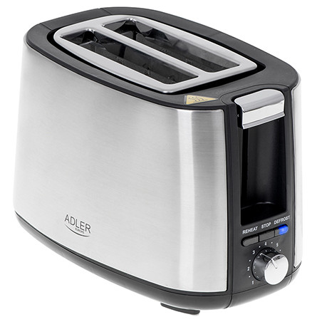 toaster 7 niveluri de rumenire 900w ad 3214 adler